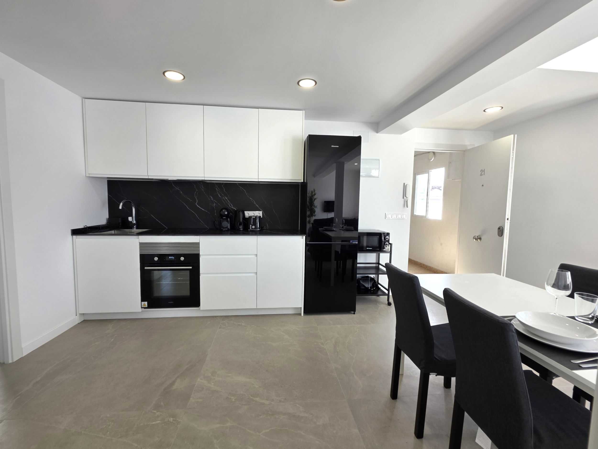 cocina y comedor